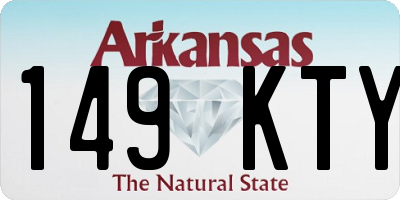 AR license plate 149KTY