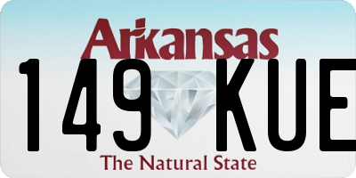 AR license plate 149KUE
