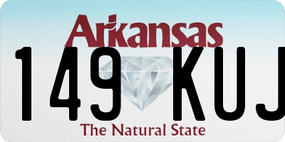AR license plate 149KUJ