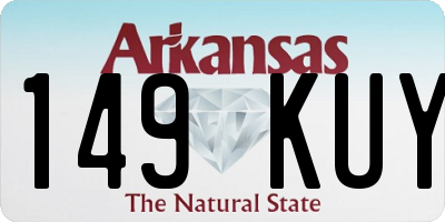 AR license plate 149KUY