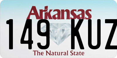 AR license plate 149KUZ