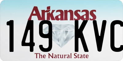 AR license plate 149KVC