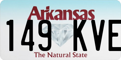 AR license plate 149KVE