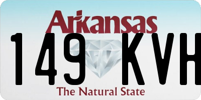 AR license plate 149KVH