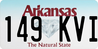 AR license plate 149KVI