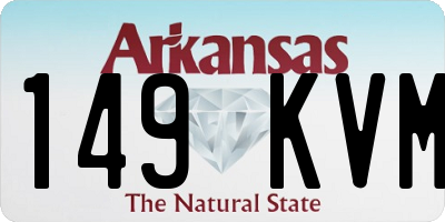 AR license plate 149KVM