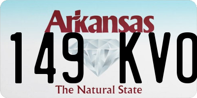 AR license plate 149KVO