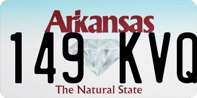 AR license plate 149KVQ