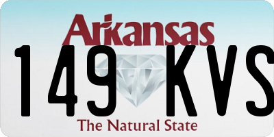AR license plate 149KVS