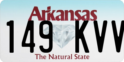 AR license plate 149KVV