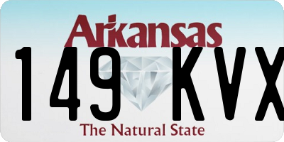 AR license plate 149KVX