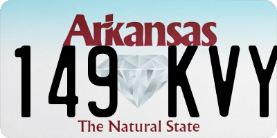 AR license plate 149KVY