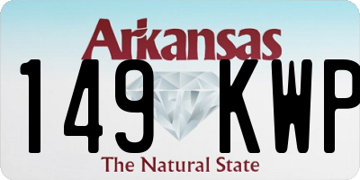 AR license plate 149KWP