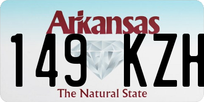 AR license plate 149KZH