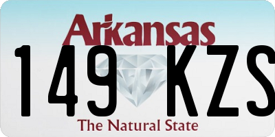 AR license plate 149KZS