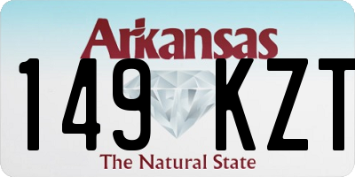 AR license plate 149KZT