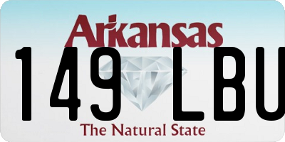 AR license plate 149LBU