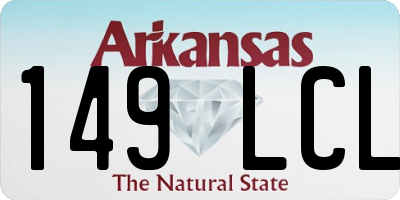AR license plate 149LCL