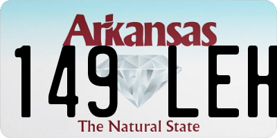 AR license plate 149LEH