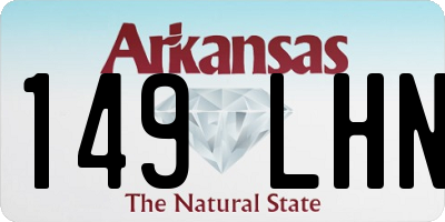 AR license plate 149LHN