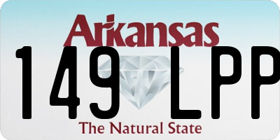 AR license plate 149LPP