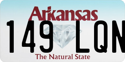 AR license plate 149LQN