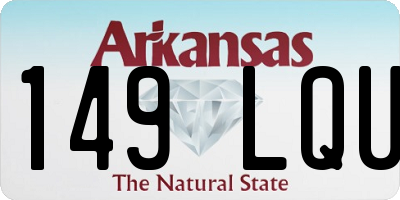 AR license plate 149LQU