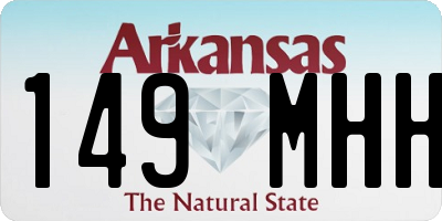 AR license plate 149MHH