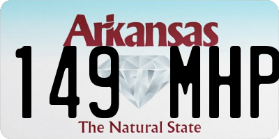 AR license plate 149MHP