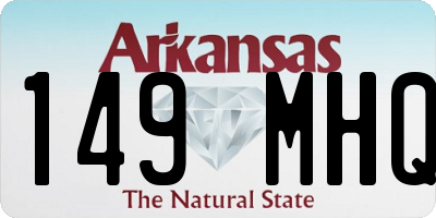 AR license plate 149MHQ