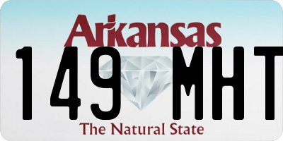 AR license plate 149MHT