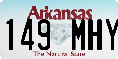 AR license plate 149MHY