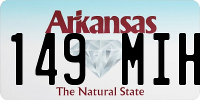 AR license plate 149MIH