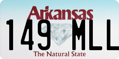 AR license plate 149MLL