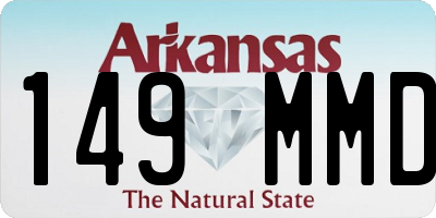AR license plate 149MMD