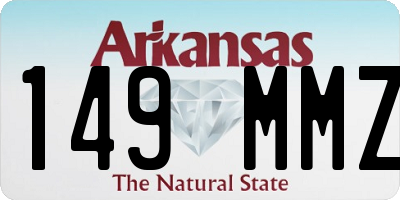 AR license plate 149MMZ