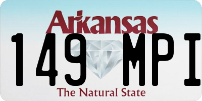 AR license plate 149MPI