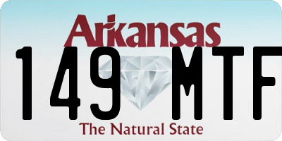 AR license plate 149MTF