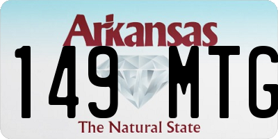 AR license plate 149MTG