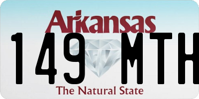 AR license plate 149MTH