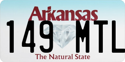 AR license plate 149MTL