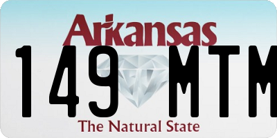AR license plate 149MTM