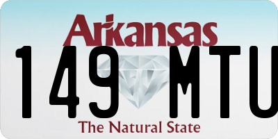 AR license plate 149MTU