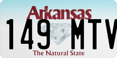 AR license plate 149MTV