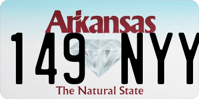 AR license plate 149NYY