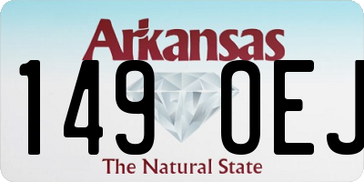 AR license plate 149OEJ