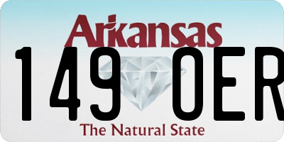 AR license plate 149OER