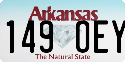 AR license plate 149OEY