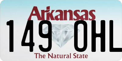 AR license plate 149OHL