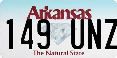AR license plate 149UNZ